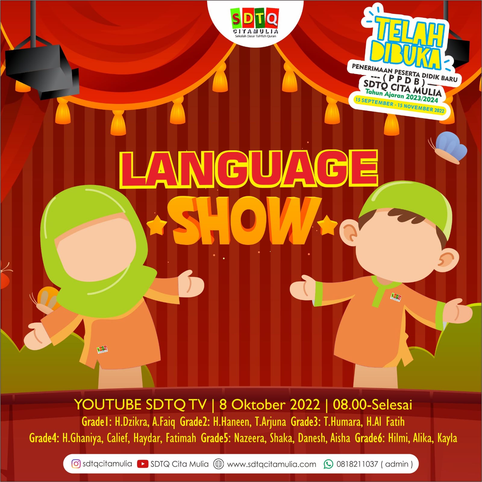 Language Show SDTQ Cita Mulia